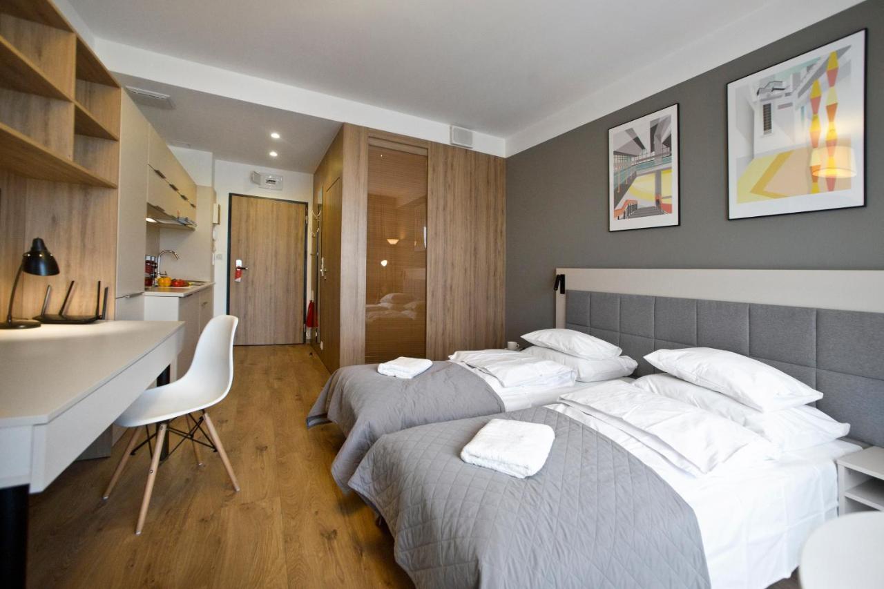 Wolska Serviced Apartments Varšava Exteriér fotografie